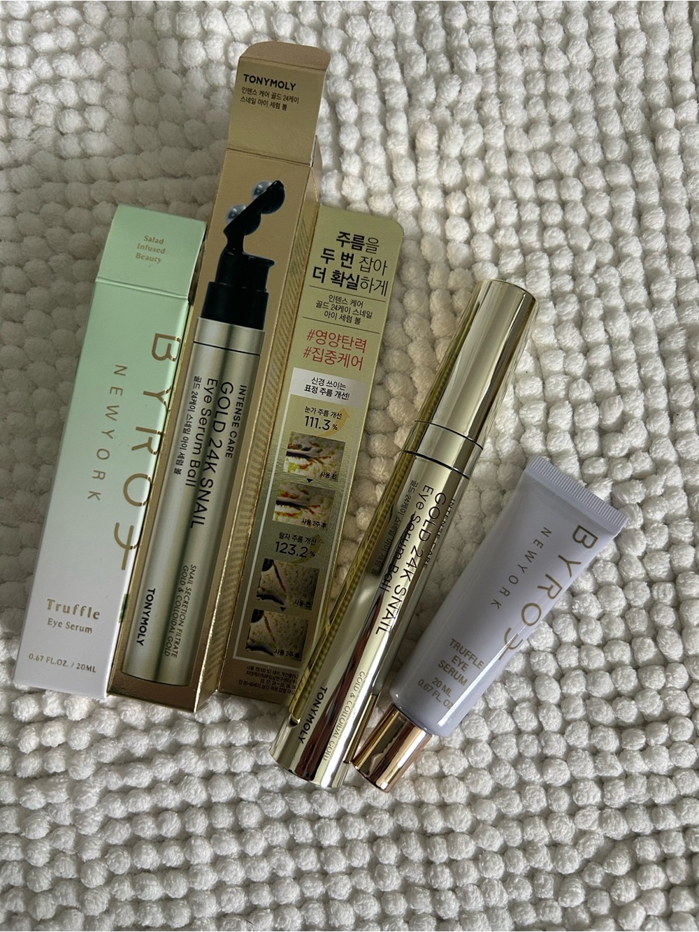 K-beauty anti-aging eye cream 2 pc